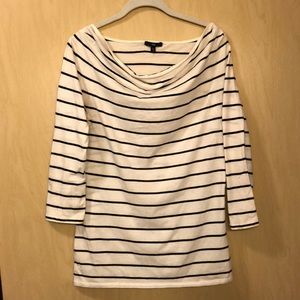 Medium sleeve striped top from Gap